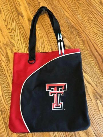 Texas Tech University Tote Bag - Red Raiders Colors Cover