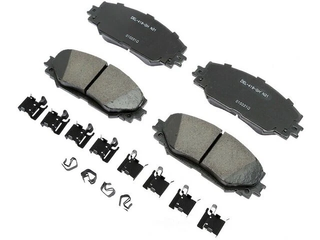 Juego de pastillas de freno delanteras AC Delco 81814DNVS 2013 2014 para Toyota Prius V 2012-2017 Foto 1 de 2