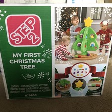 Step2 My First Christmas Tree w/ Accessories 879800 - New In Box - Made in USA