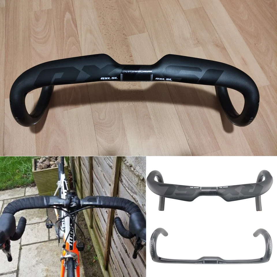 Road Bicycle Drop Bar Carbon Fiber 31.8 Bike Handlebar Internal Routing 40/42/44
