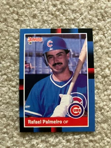 Lote de 50 tarjetas de béisbol Rafael Palmiero 1988 Donruss #324 casi nuevas-como nuevas Chicago Cubs - Imagen 1 de 2