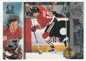 Tony Amonte - Chicago Blackhawks (Hockey Card) 1997-98 Pacific Omega # 46 MT