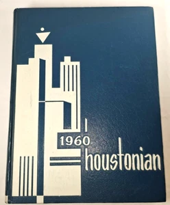 Houstonian 1960 Universidad de Houston Anuario Anual MCM Cubierta - Imagen 1 de 9