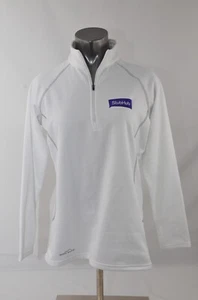 Eddie Bauer StubHub Quarter Zip White Women's Size Large Pre-Owned - Picture 1 of 4