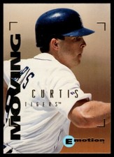 1995 SkyBox E-Motion #41 Chad Curtis Detroit Tigers