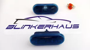 BLAUE Seitenblinker VW Golf Mk 4 GTI R32 Bora Amarok Up Passat T5 Polo 9N Seat - Bild 1 von 3