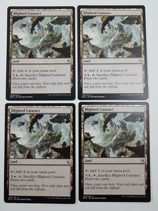 MTG Blighted Cataract x 4 Battle for Zendikar Uncommon UC Non Basic Land - Picture 1 of 1