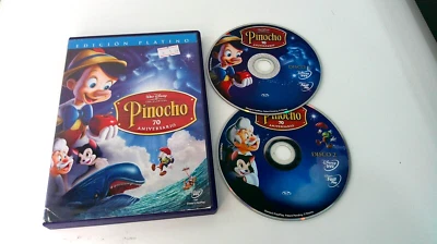 Pinocchio (70th Anniversary) DVD Walt Disney Animation (2DVD) - Image 1 of 2