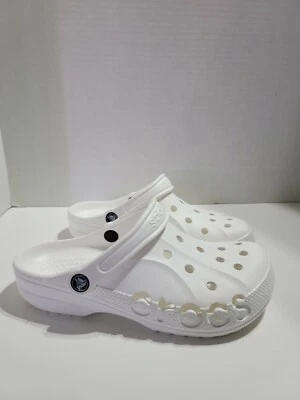 Туфли-сабо CROCS BAYA без шнуровки M6/W8 белые 10126-100  - Изображение 1 из 4