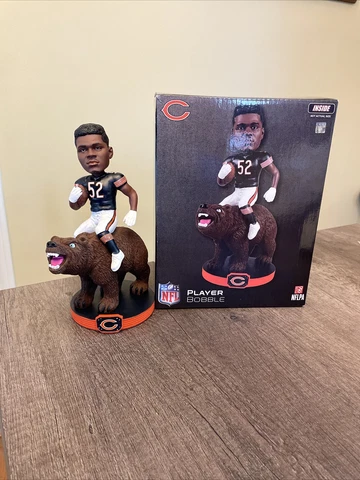 Khalil Mack Foco Bobblehead Riding Bear Limited Edition /2019 Cover