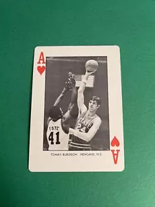 1973 TOM BURLESON North Carolina State Basketball Rookie Playing Card / RARE - Picture 1 of 2