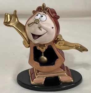 Figura WDCC Cogsworth "Justo a Tiempo" Disney La Bella y la Bestia *REPARACIÓN* - Imagen 1 de 6