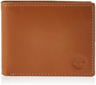 Timberland Men's Genuine Smooth Leather Cloudy Passcase Bifold Wallet - Image 1 of 4