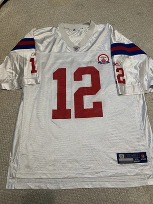 Camiseta deportiva Reebok New England Patriots AFC 2009 50 aniversario talla XL Tom Brady Foto 1 de 4