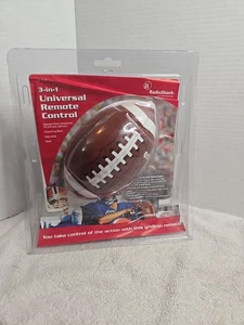 Radio Shack 3 in 1 Universal Remote Control Football Man Cave  - Picture 1 of 11