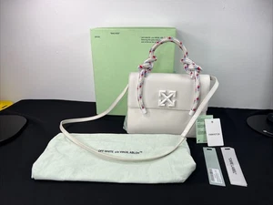 Off-White Gummy Jitney 2.8 Tasche aus weißem Leder - Bild 1 von 23