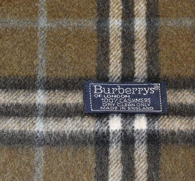 Echarpe 100% cachemire Burberrys - Photo 1/3