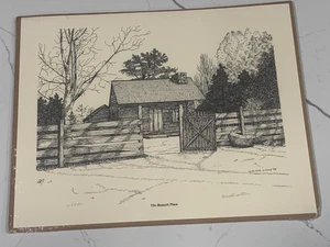 The Bennett Place 11x14 Signed Limited Edition Print Walter Stone 4/2500 NC - Picture 1 of 4