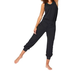 Sweaty Betty Gary Jumpsuit Black One Piece Racerback Jogger Women’s Size S - Picture 1 of 14