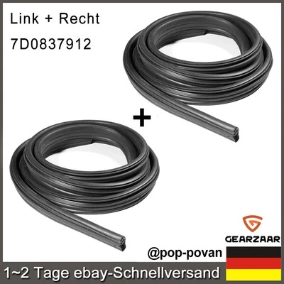 2x Für VW Transporter T4 Türdichtung Dichtung 7D0837911 7D0837912 L + R - Bild 1 von 4