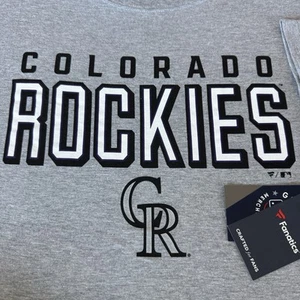 Colorado Rockies - 3XL T-Shirt - MLB Genuine Merch - Fanatics Tags - Picture 1 of 3