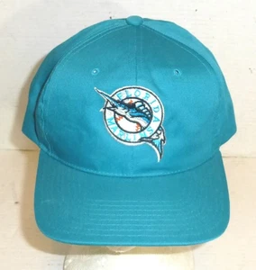 De Colección Gemelos Empresa Florida Marlins Snapback Ajustable Bordado Sombrero LEER - Imagen 1 de 8