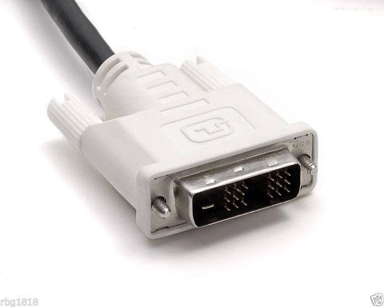 DVI to DVI Single Link Cable Male to Male 6ft for MAC PC laptops ***Brand NEW*** - Image 1 of 1