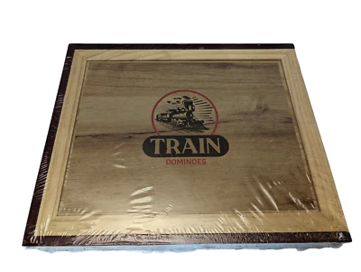 Sealed MEXICAN TRAIN Domino Set, University Games, Wooden Collector Set - NEW - Image 1 of 4