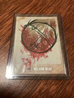 THE WALKING DEAD SKETCH AUTO CARD MICHELLE RAYNER 2018 TOPPS - Image 1 of 2
