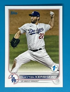 2022 Topps 1st Edition #41 Clayton Kershaw Los Angeles Dodgers - Picture 1 of 2