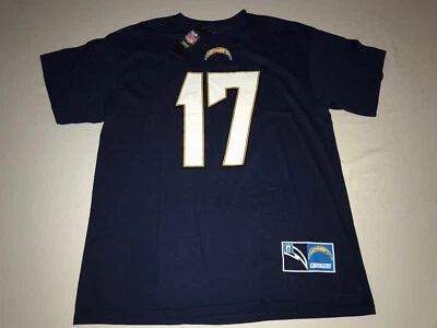 Majestic NFL San Diego/LA Chargers Phillip Rivers T Shirt Mens Size XL NWT! - Image 1 of 4