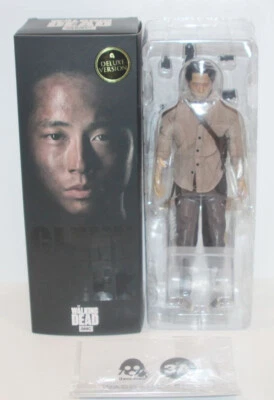 Figura de acción Threezero - The Walking Dead Glenn Rhee Deluxe escala 1/6 2018 sin usar, en caja Foto 1 de 4