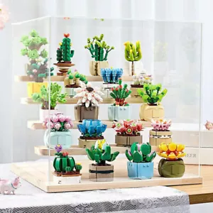 Succulent series building blocks random box, small diy building toys - Picture 1 of 5