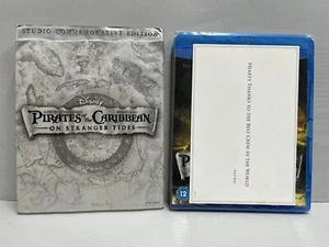 Pirates of the Caribbean On Stranger Tides / Blu ray STUDIO Commemorative Ed NEW - Picture 1 of 2