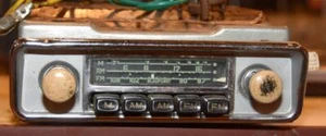 Vintage Blaupunkt Car Radio Frankfurt Telefunken Tubes Porsche, VW with Speaker - Picture 1 of 21