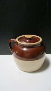 Vintage Robinson Ransbottom 2 Quart Bohnentopf #2 mit Deckel (eo) - Bild 1 von 7