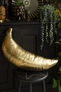 Rockett St George Gold Banana Cushion 40cm x 59cm Very Rare! - Picture 1 of 5