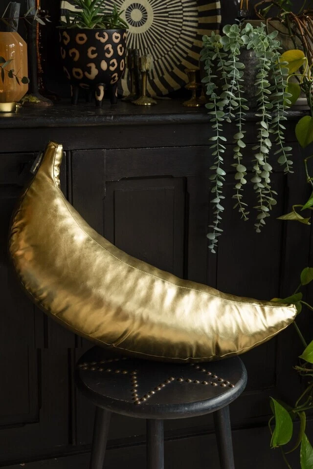 Rockett St George Gold Banana Cushion 40cm x 59cm Very Rare! - Image 1 of 4