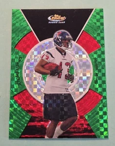 2005 Topps Finest JEROME MATHIS #133 Rookie RC Green X-Fractor #/50 Texans - Picture 1 of 2