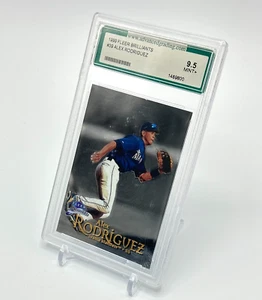 Fleer Brilliants 1999 Alex Rodríguez #39 de los Marineros de Seattle calificado como nuevo + AGS 9,5 - Imagen 1 de 4