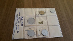 monete repubblica italiana serie 1976 - Picture 1 of 1