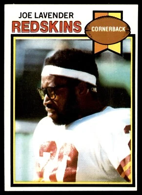 1979 Topps - #31 Joe Lavender Redskins - Image 1 of 2