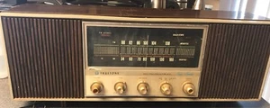 Vintage Truetone Table Radio AM/FM Multiplex Twin Speakers DC1046 MIC1046A-07  - Picture 1 of 7