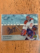 2007-08 Upper Deck Ice Glacial Graphs #GGCH Cristobal Huet AUTOGRAPH