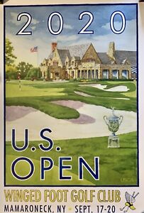 2020 U.S. Open Poster winged foot golf championship pga new