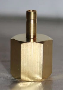 1/4" Tube x 3/8" FNPT Brass Female Tube Adapter Ham-Let 739LFB1/4X3/8 - Picture 1 of 4