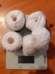 Baumwolle weiß, Filetgarn, ca. 215 g - Bild 1 von 1