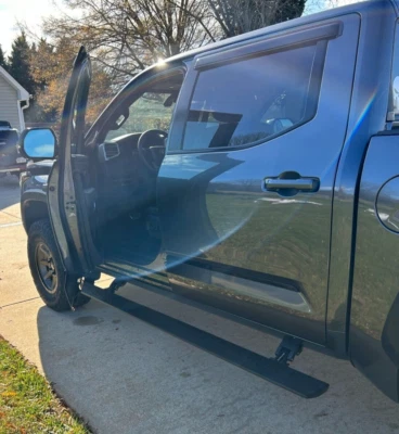 AMP Research PowerStep Plug Play Running Boards w/ LED's for 22-24 Toyota Tundra - Image 1 of 4