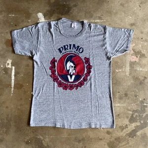 70s - 80s VINTAGE PRIMO HAWAIIAN BEER PROMO T-SHIRT SZ M HAWAII SOUVENIR TEE - Picture 1 of 8