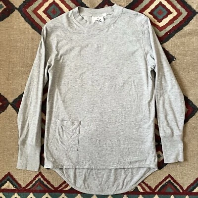 Cheap Monday Curb Side Pocket T-Shirt Mens Small Gray Crewneck - Image 1 of 4